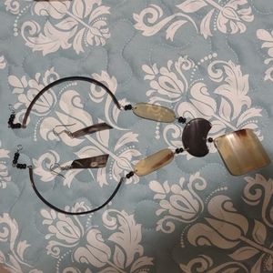 Necklace and earring handmade